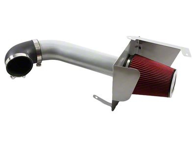 Cold Air Intake; Silver (07-08 5.3L Tahoe)