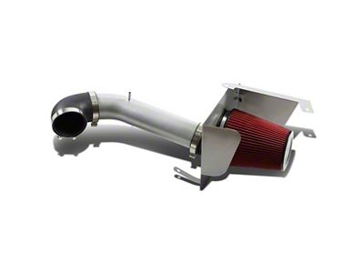 Cold Air Intake; Silver (07-08 6.2L Tahoe)