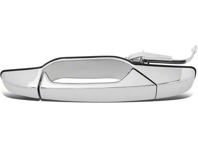 Door Pull Handle; Rear Driver Side; Chrome (07-14 Tahoe)