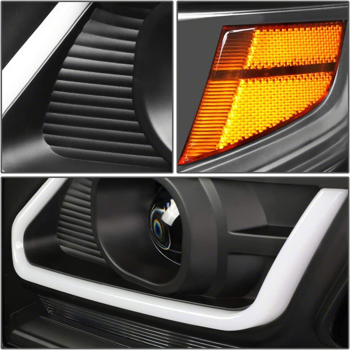 ANZO 15-20 Chevy Tahoe/Suburban LED Light Bar Style Headlights w/Sequential Chrome w/Amber ANZO 15-20 Chevy Tahoe/Suburban LED Light Bar Style Headlights w/Sequential Chrome w/Amber