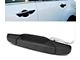 Exterior Door Handle without Keyhole; Textured Black; Rear Driver Side (07-14 Tahoe)