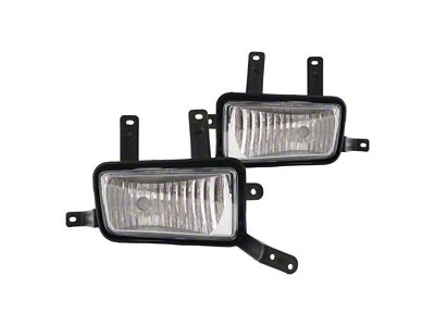 Fog Lights; Clear (14-16 Tahoe)