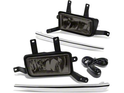 Fog Lights with Switch; Smoked (15-20 Tahoe)