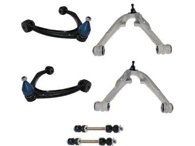 Front Control Arms with Sway Bar Links (07-14 Tahoe w/ Stock Aluminum Lower Control Arms)