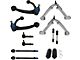 Front Control Arms with Sway Bar Links and Tie Rods (07-14 Tahoe w/ Stock Aluminum Lower Control Arms)