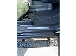 Front Door Sill Protection; Black (21-25 Tahoe)