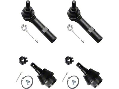 Front Lower Ball Joints with Outer Tie Rods (07-14 Tahoe w/ Steel Control Arms)