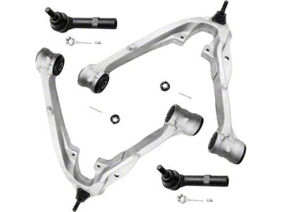 Front Lower Control Arms with Outer Tie Rods (07-14 Tahoe w/ Stock Aluminum Lower Control Arms)