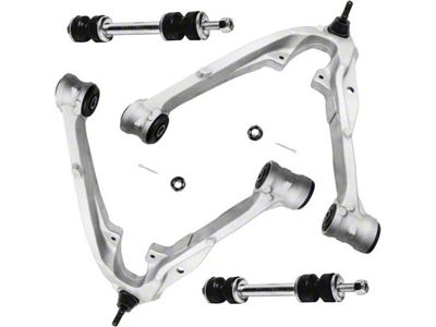 Front Lower Control Arms with Sway Bar Links (07-14 Tahoe w/ Stock Aluminum Lower Control Arms)