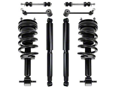 Front Strut and Spring Assemblies with Rear Shocks and Sway Bar Links (07-14 Tahoe w/o MagneRide, Excluding Police)