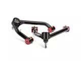 Front Upper Control Arms for 2 to 4-Inch Lift; Black (07-14 Tahoe)