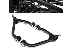 Front Upper Control Arms for 2 to 4-Inch Lift; Black (15-20 Tahoe)