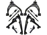 Front Upper and Lower Control Arms with Ball Joints, Sway Bar End Links and Tie Rods (15-19 Tahoe w/ Stock Aluminum or Stamped Steel Control Arms)