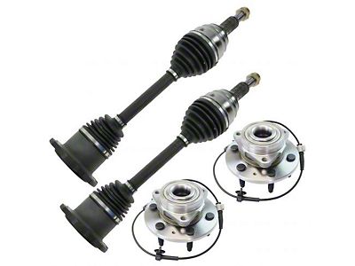 Evan-Fischer Pair Front CV Half Shaft Axles - Driver & Passenger For Chevy, Olds, Pontiac, Buick