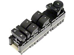 Front Window Switch; Driver Side (07-14 Tahoe w/ Heated Mirrors)