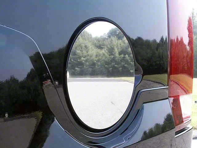 GalaxyMotoInc Triple Chrome Gas Tank Fuel Door Cover For 00-06 Chevy Tahoe SUV