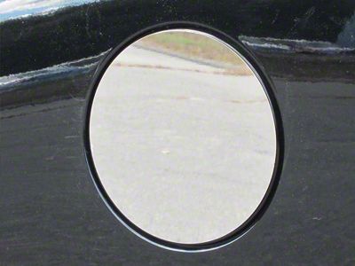 Gas Door Cover Trim; Stainless Steel (15-20 Tahoe)