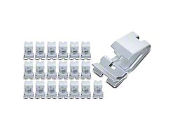 Grille Retainer Clip Set; 20-Piece (00-06 Tahoe)
