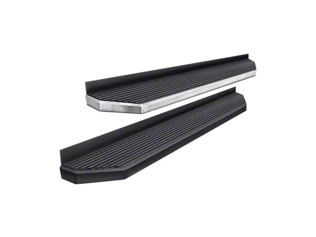 H-Style Running Boards; Polished (07-20 Tahoe w/o Z71 Package, Excluding Hybrid)