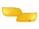 Headlight Covers; Transparent Yellow (07-14 Tahoe)