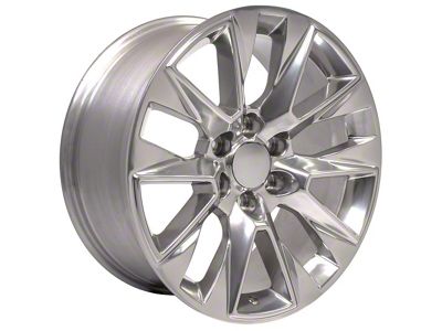 High Country Style Polished 6-Lug Wheel; 20x9; 28mm Offset (21-25 Tahoe)