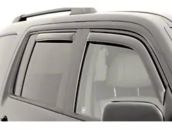 In-Channel Ventvisor Window Deflectors; Front and Rear; Dark Smoke (15-20 Tahoe)