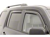 In-Channel Ventvisor Window Deflectors; Front and Rear; Dark Smoke (21-26 Tahoe)