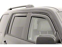 In-Channel Ventvisor Window Deflectors; Front and Rear; Dark Smoke (21-24 Tahoe)