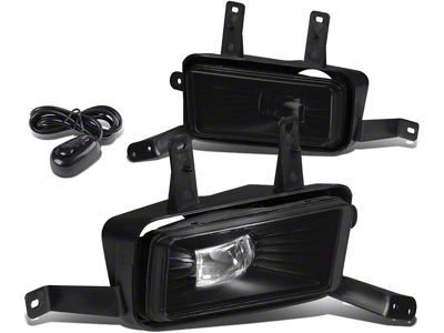 LED Fog Lights with Switch; Smoked (15-20 Tahoe)