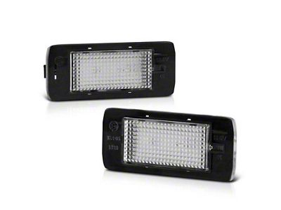 LED License Plate Bulb Assembly Replacement; Clear (15-18 Tahoe)