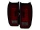 LED Tail Lights; Chrome Housing; Red Smoked Lens (15-20 Tahoe)