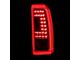 LED Tail Lights; Gloss Black Housing; Smoked Lens (15-20 Tahoe)