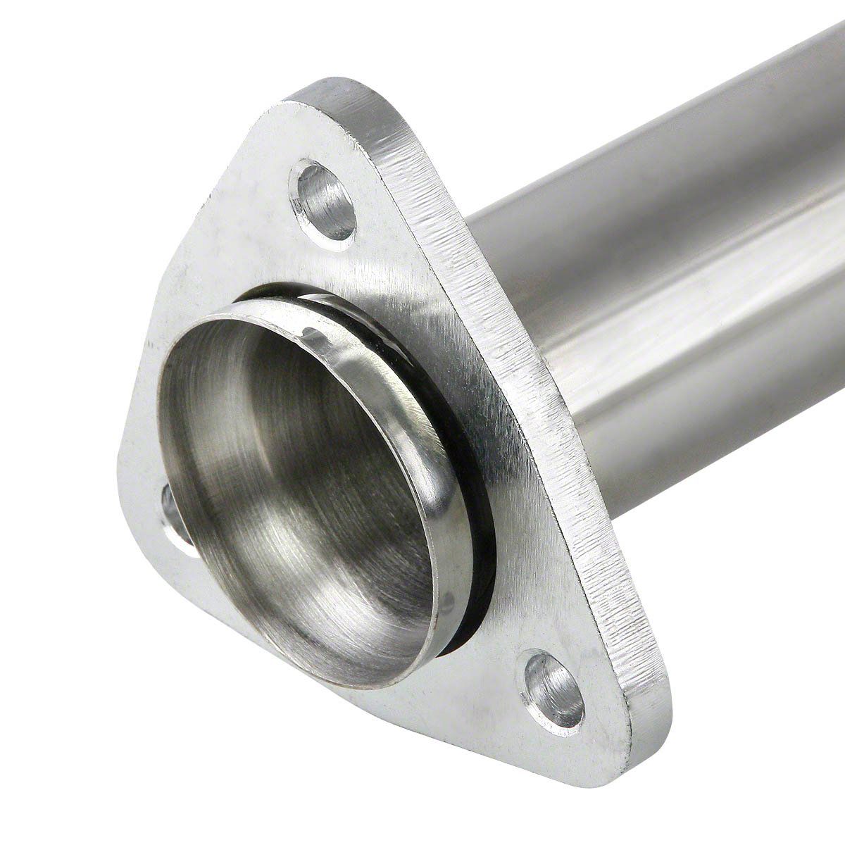 Tahoe Long Tuber Header with YPipe; Stainless Steel (0714 Tahoe