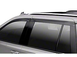 Low Profile Ventvisor Window Deflectors; Front and Rear; Dark Smoke (21-25 Tahoe)