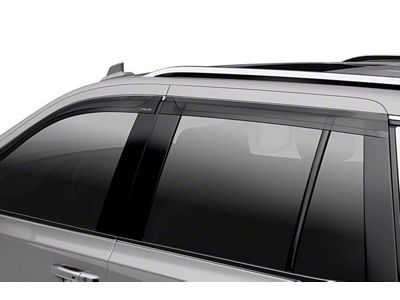 Low Profile Ventvisor Window Deflectors; Front and Rear; Dark Smoke (21-24 Tahoe)