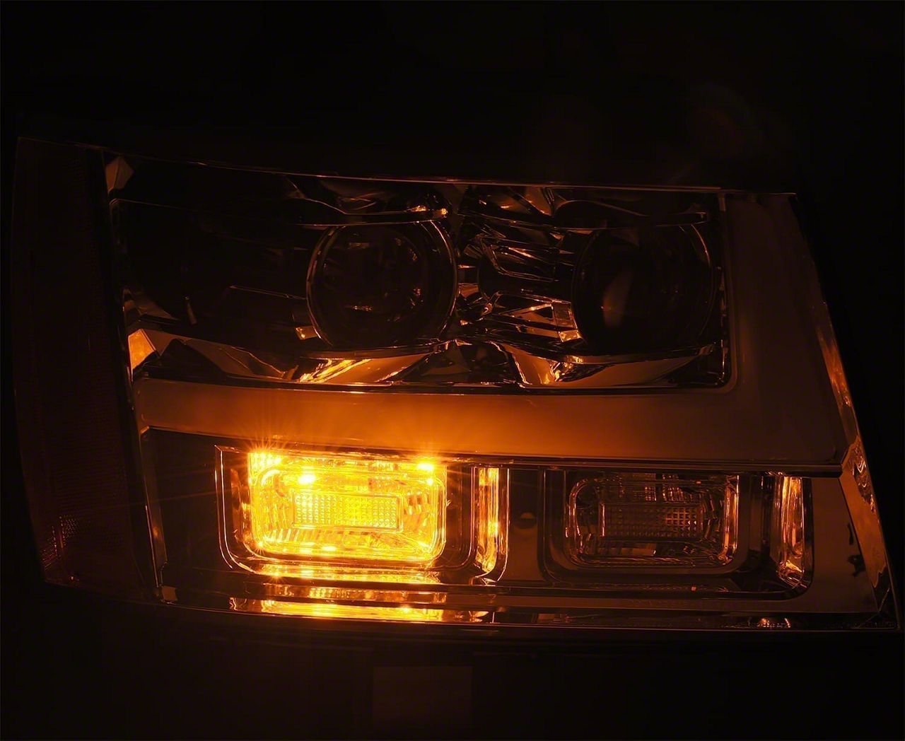 アキヒロTV AlphaRex Tahoe LUXX-Series LED Projector Headlights; Black