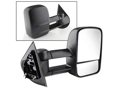 Manual Extendable Towing Mirror; Passenger Side (07-13 Tahoe)