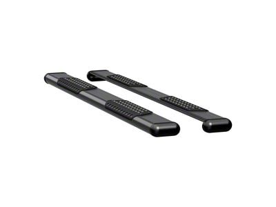 O-Mega II 6-Inch Oval Side Step Bars without Mounting Brackets; Textured Black (07-20 Tahoe)
