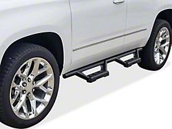 Octagon Tube Drop Style Nerf Side Step Bars; Black (07-20 Tahoe w/o Z71 Package, Excluding Hybrid)