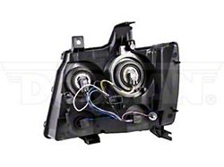 OE Style Headlight; Black Housing; Clear Lens; Passenger Side (07-14 Tahoe)