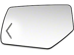 OE Style Powered Mirror Glass with Turn Signal Indicator; Driver Side (15-20 Tahoe)