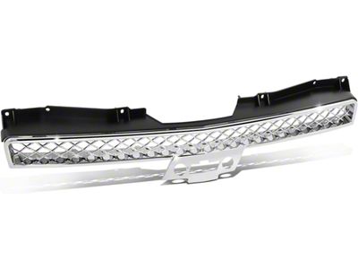 OE Style Upper Replacement Grille; Upper Section; Chrome (07-14 Tahoe)