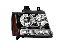 OEM Style Headlight; Black Housing; Clear Lens; Passenger Side (07-14 Tahoe)