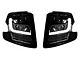 OLED Halo Projector Headlights; Black Housing; Smoked Lens (15-20 Tahoe)