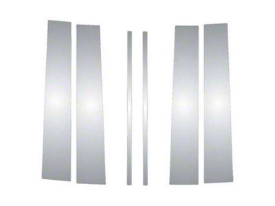 Door Pillar Post Trim; Chrome (15-16 Tahoe)