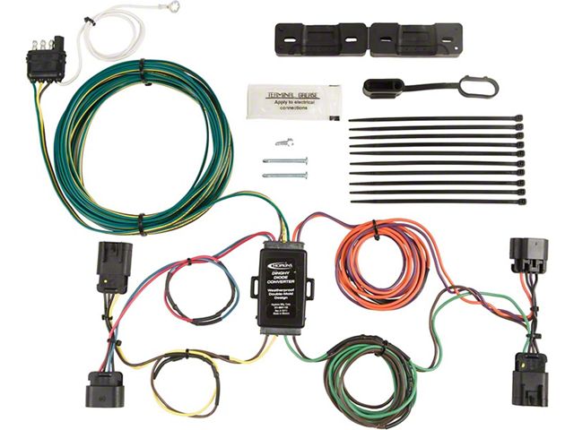 Plug-In Simple Vehicle to Trailer Wiring Harness; 4-Pin Plug (07-14 Tahoe)