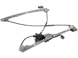 Power Window Motor and Regulator Assembly; Front Driver Side (07-14 Tahoe)