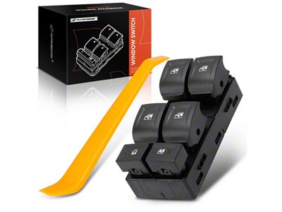 Power Window Switch; Front Driver Side (15-20 Tahoe)