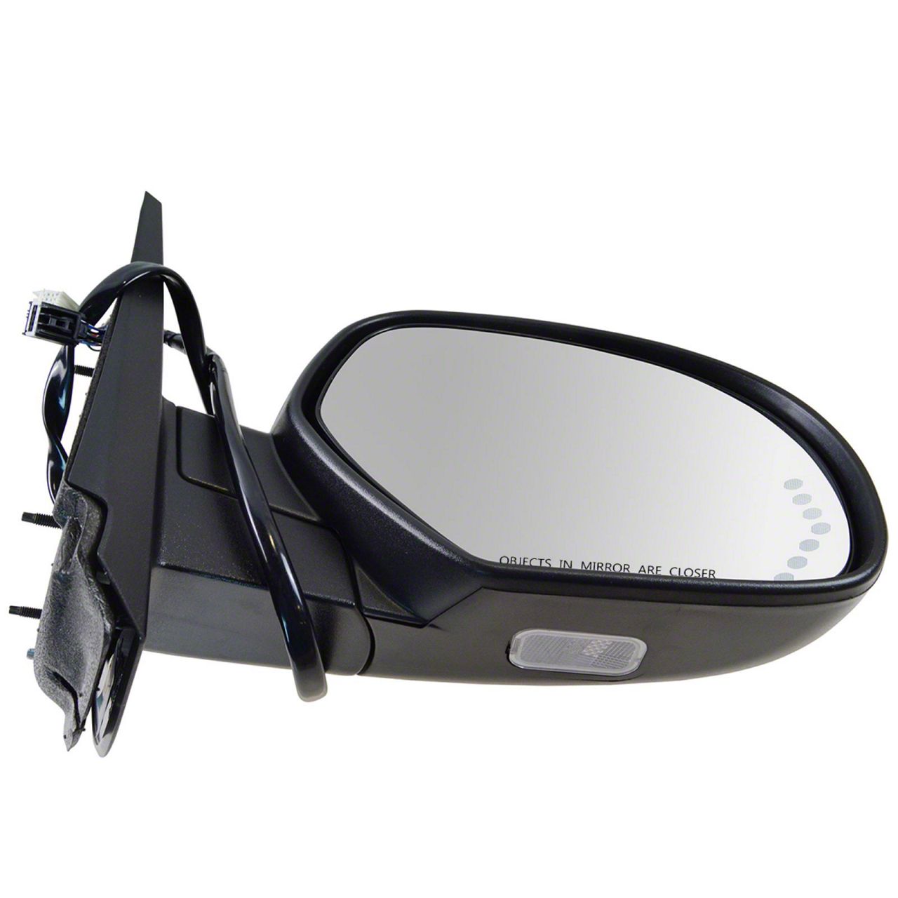 80249 - Fit System Passenger Side Non-heated Mirror Glass W/ Backing Plate, Chevrolet Avalanche 03-13, GMC Sierra, Silverado 03-18, Suburban, Yukon, Tahoe 03-14, Towing Mirror Top Lens - Foto 9