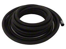 Premium Black Nylon Race Hose; -6AN; 20-Foot